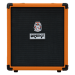 Orange Amplification CRUSH BASS 25 25 watt, Active EQ, Para Mid, 8” speaker, CabSim HP Out, Aux In, Tuner, orange or black